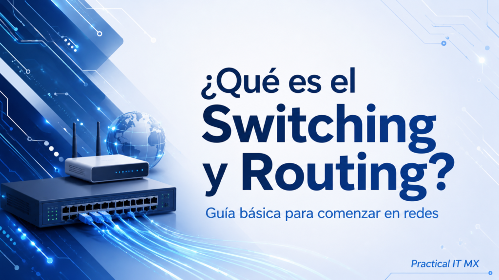 ¿Qué es el Switching y Routing? Guía básica para comenzar en redes