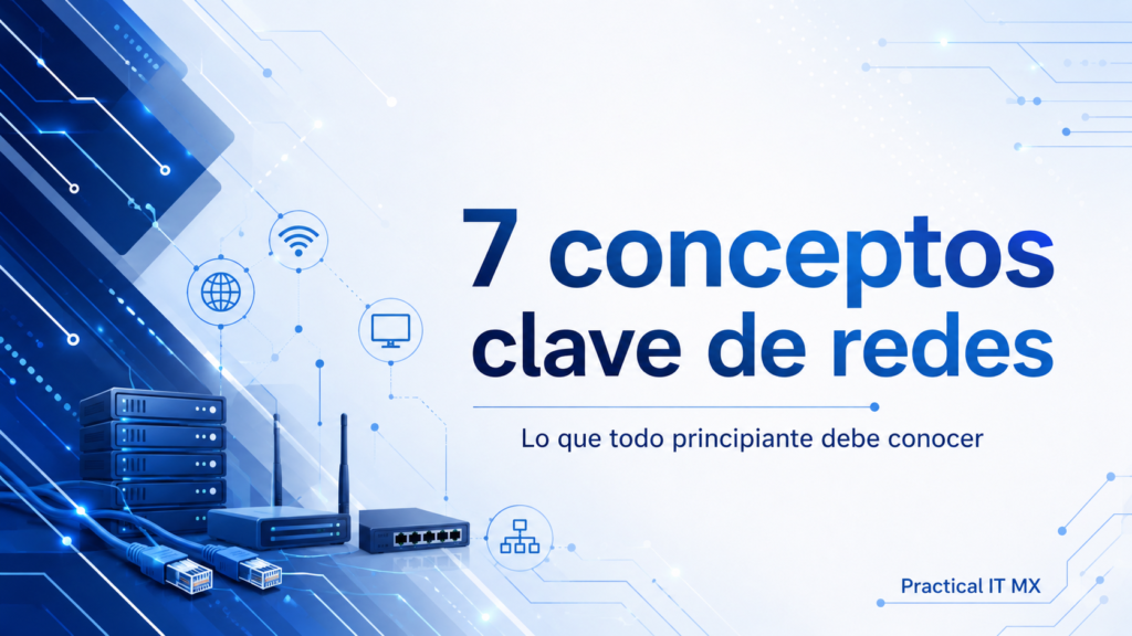 7 conceptos clave de redes: lo que todo principiante debe conocer